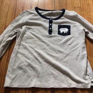 Ivory Ella long sleeve thermal shirt